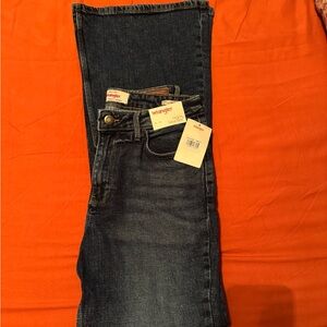 Wrangler Blue Straight Leg Jeans Classic Style